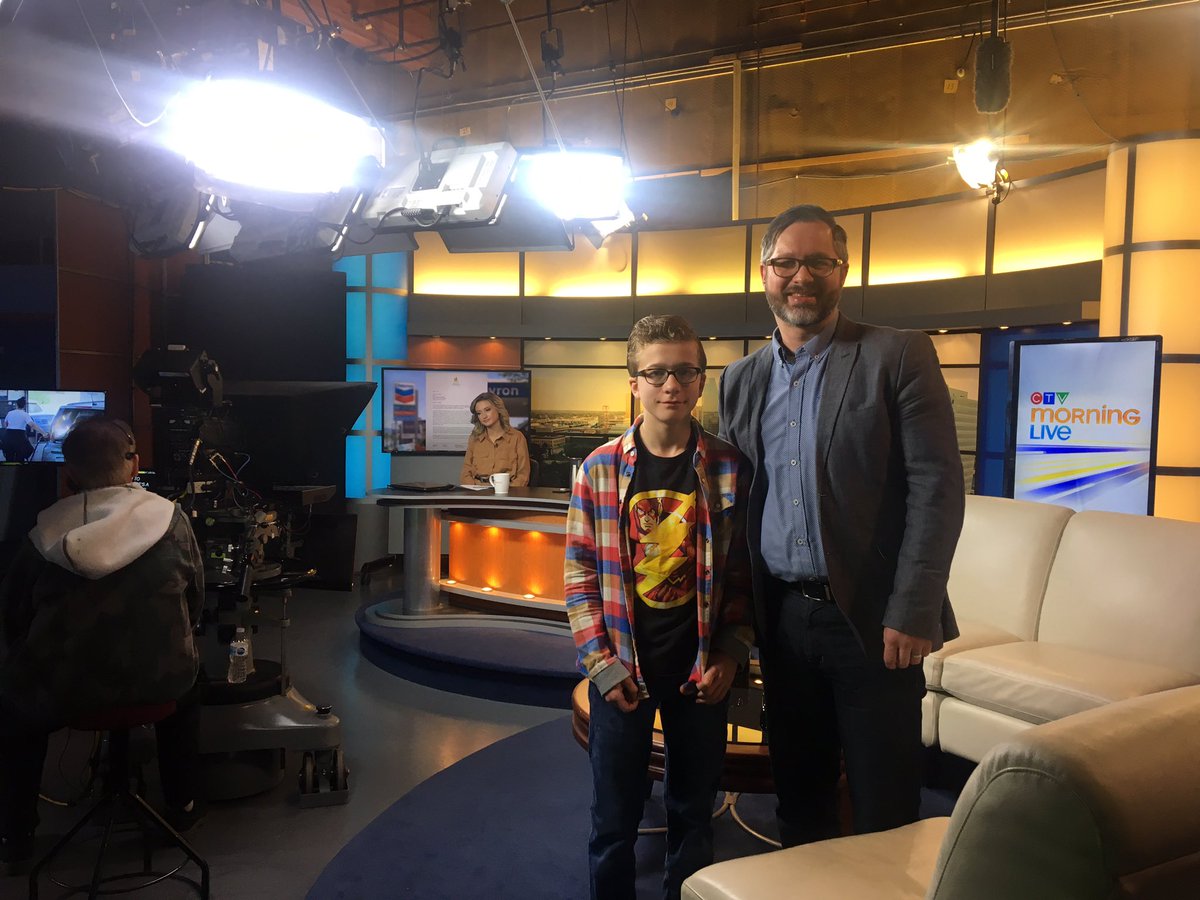 calefladager's tweet photo. So grateful to @CTVReginaLive for the amazing tour and experience behind the scenes this morning! #inspiring #greatpeople https://t.co/ekrF1K7UVu
