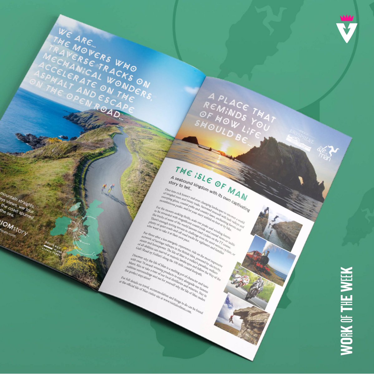 VividEverywhere's tweet photo. Today’s #WorkoftheWeek showcases the design of a full page advert and advertorial for @visitisleofman, for insertion into the ‘In Summer’ magazine. 🇮🇲•
•
•
•
#WorkoftheWeek #IOMStory #VisitIsleOfMan #DPS #FullPageAd #InSummerMagazine #TeamVivid #Vivid #VividManchester https://t.co/suzpWoO8SY