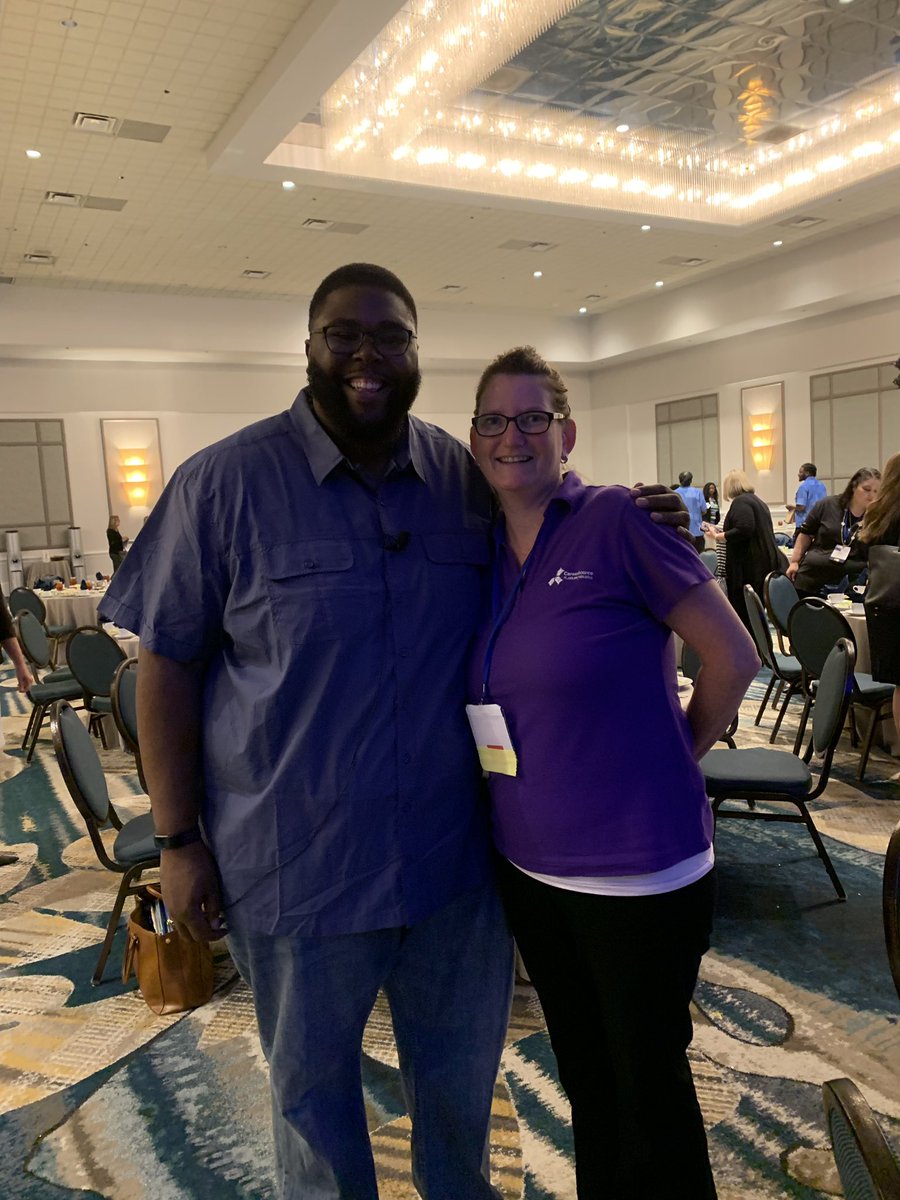 Got to meet @tony_jack before he has his #CandidConversation #FCAN2019 with educators and workforce around the “privileged poor” @CareerSourceFV