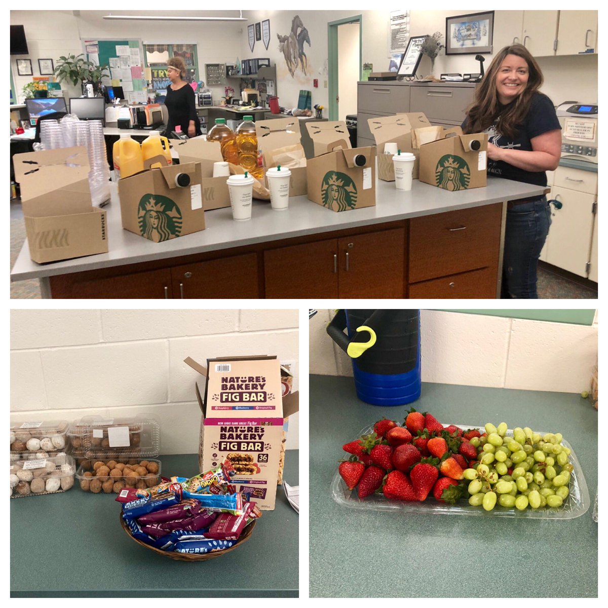 fca_drhs's tweet photo. Teacher Appreciation Week - we fed the @DamonteRanchHS teachers breakfast this morning! A big thanks to @Hope_Reno and @LifeChurchReno for helping make it possible. https://t.co/nsjL7tD4lD