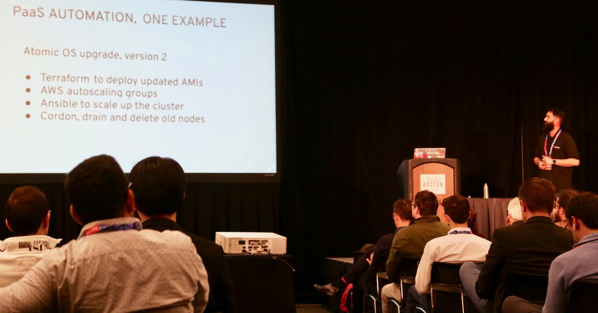 bamaymedia's tweet photo. How to build a #telcooperator from scratch in less than 1 year #XbyOrange with Ignacio Verona and David Sastre Medina @iverona @RedHatTelco https://t.co/mfAXyGSuVR