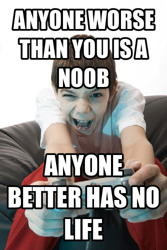 GamerZoneEurope's tweet photo. Don't you gamers whole heartedly agree with this posts as well? We all think it's true in the office so we wanted to know what you guys think as well #gaming #gamerzone #noob #noobmaster69 https://t.co/gJYJUmMkQB