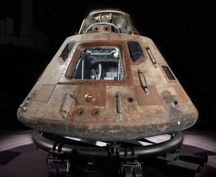 My happy home for 8 days in 1969.

For a peek inside the Command Module, check out this 3D model from the <a href="/smithsonian/">Smithsonian</a>: s.si.edu/2VG9WDE

📸: <a href="/airandspace/">National Air and Space Museum</a>