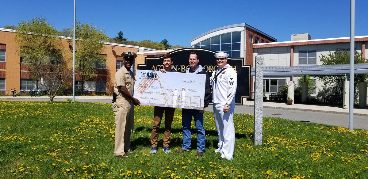 Congratulations Gabriel Lundy on your ROTC Navy scholarship