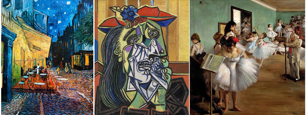 Art_Ilfracombe's tweet photo. Try @_smartify app on these images! #VanGogh #Picasso #Degas This is the company we keep on the Ilfracombe Art Trail... (Images may be subject to copyright.) #cultureisdigital #art #artists #northdevonarts #Devon @Devon_Hour @ArtistsDirDevon @DevonArtistNet @GreatDevonDays https://t.co/tmhbn5V20n