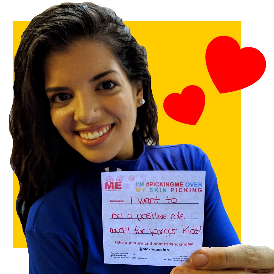 PickingMeFdn's tweet photo. Why are you #PickingMe over #SkinPicking? Submit your own today at https://t.co/C54d8fFvYP ✍️✨
•
#Dermatillomania #SkinPickingDisorder #SelfLove #SelfAdvocacy #IPledge #PledgeToMyself #PledgeForAwareness #PledgeForEducation #PledgeFor https://t.co/Ga9iRgnvcC