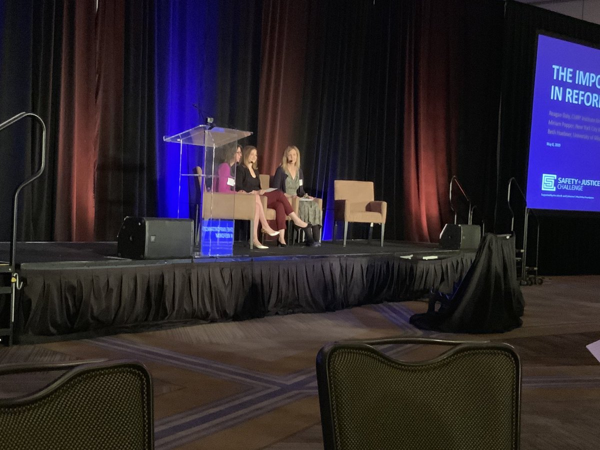 “Don’t be afraid to talk about when the data doesn’t work well and when it fails.” - <a href="/MiriamPopper/">Miriam Popper</a> #RethinkJails