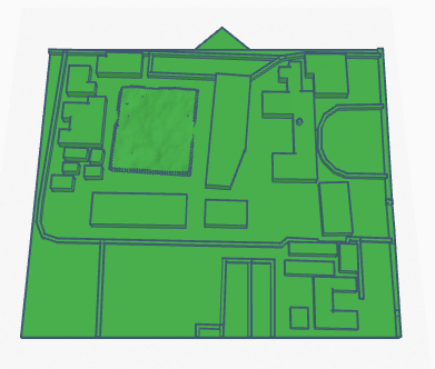 neal_at's tweet photo. New school means new #3Dpirinted #Tactile maps. Took no time at all using @touchmapper and then @tinkercad for a few adjustments. In 3 hours will have a map to go along with summer O&amp;M! https://t.co/YTLpFScQJ6