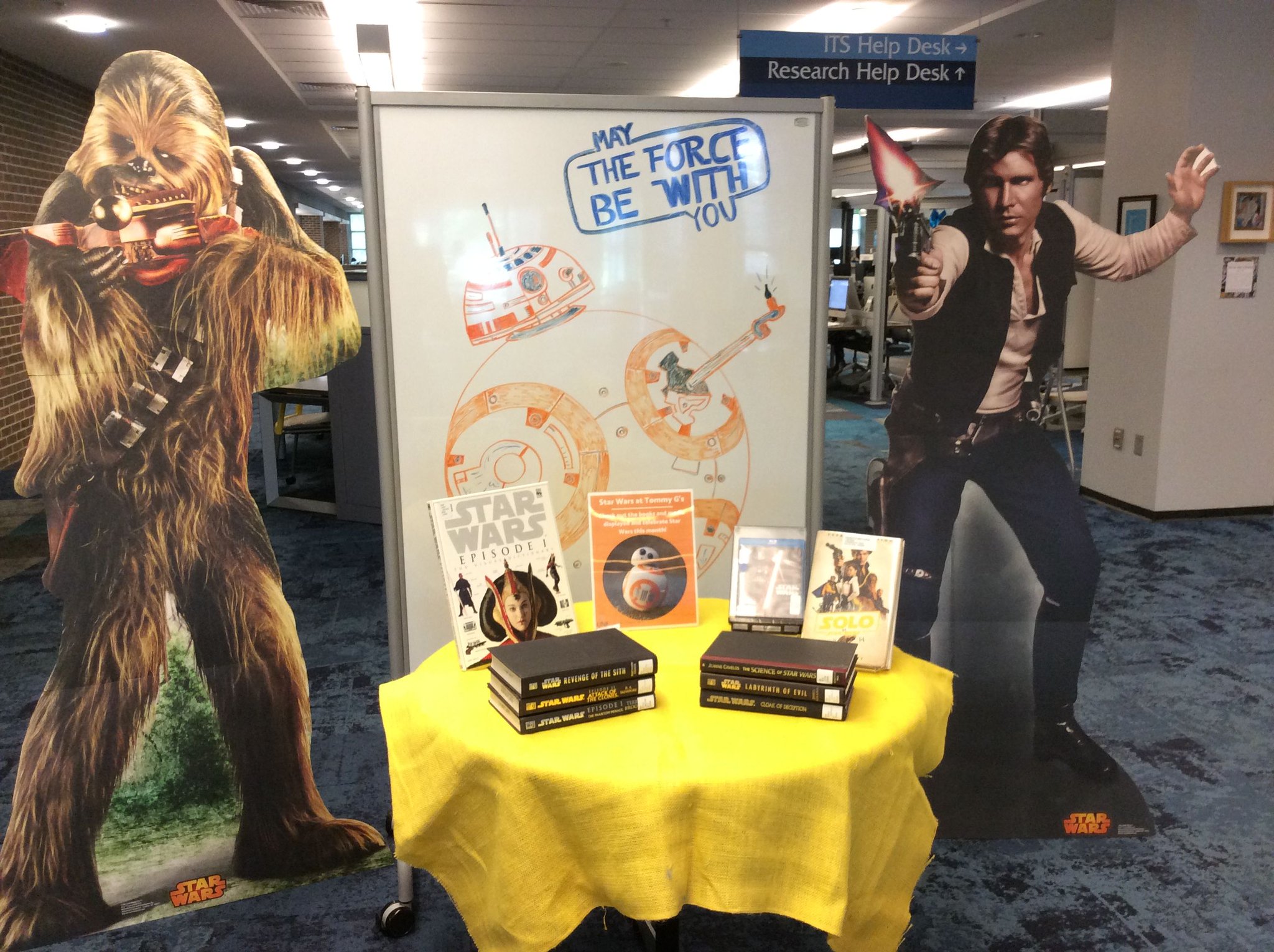 Unf Library On Twitter The Force Is Strong With Us As The New