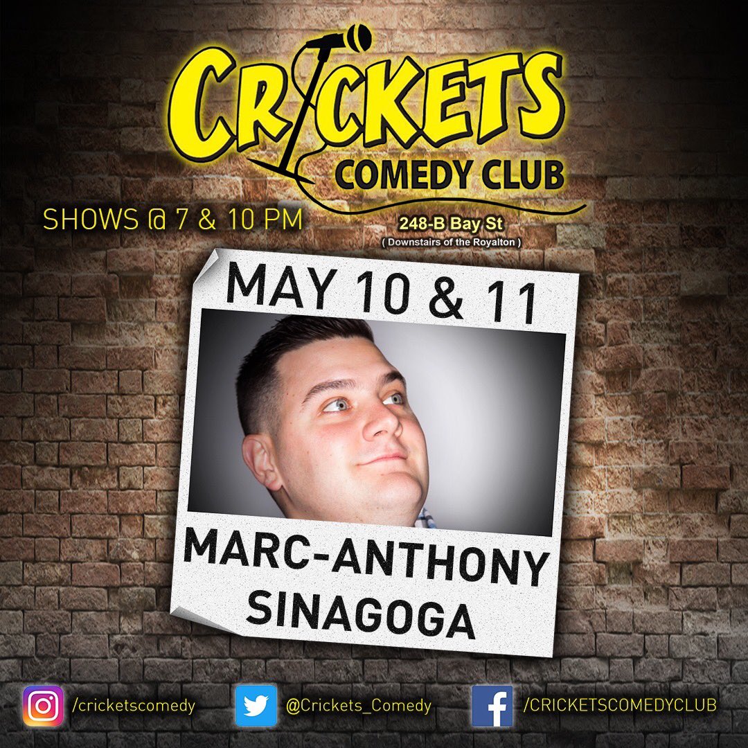 Crickets_Comedy's tweet photo. CUM and see @notmarcanthony this weekend! We know there ain’t nothing better to do - unless you into guys dressing as chixxx. #laugh https://t.co/LrVQYqwucQ