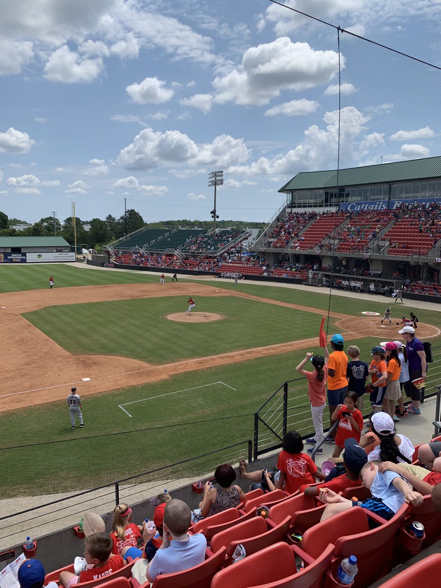 clccrab78's tweet photo. A Mudcats Field Trip day @DICKS @CarolinaMudcats  #section216rowFseat6 https://t.co/FkeTj6sMye
