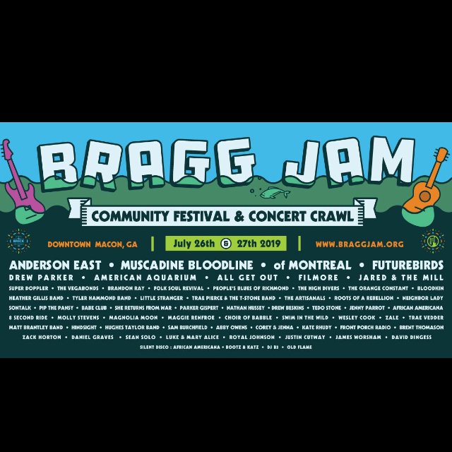 41NBC's tweet photo. Bragg Jam is around the corner! Learn what makes this year different from the past! Tune in to our 5 and 6 o’clock newscasts!  #41nbc #wmgt #amberlaketv #braggjam #concertcrawl #downtownmacon @BraggJam @MaconGaSoul https://t.co/SNOPtCGnVf