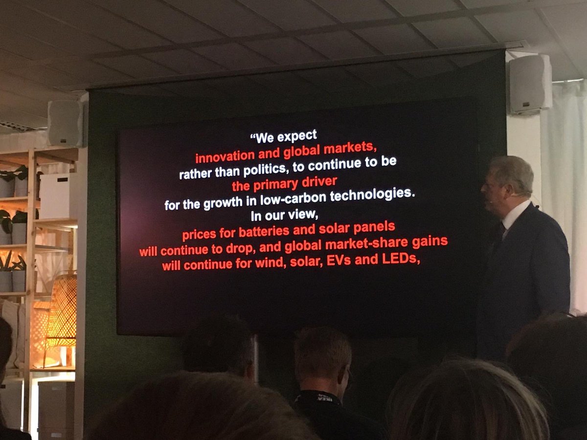 #IKEA Affordable, well design products with impact on sustainability continue to be at the forefront #climatechange <a href="/algore/">Al Gore</a>