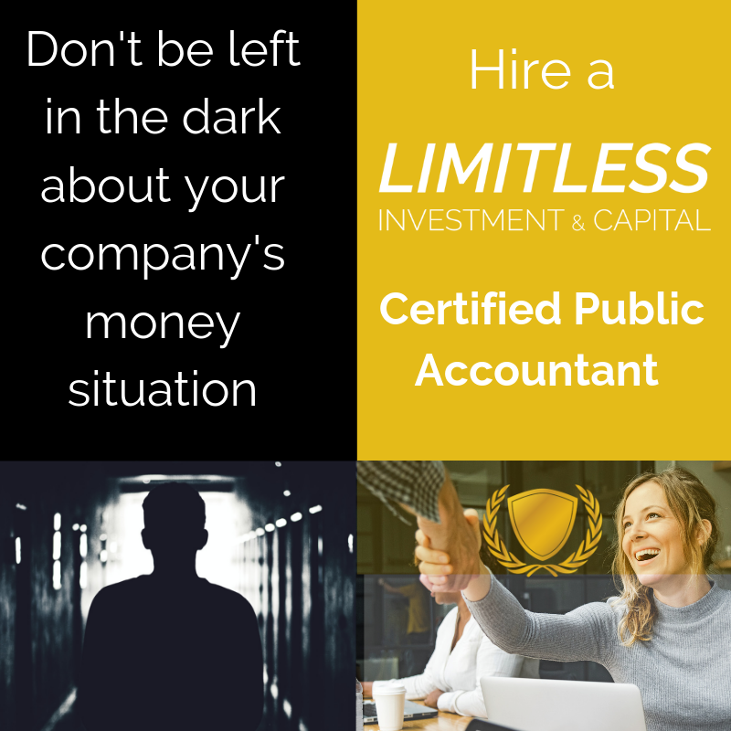 LIMITLESSINVES1's tweet photo. Are Your Business Decisions Based on Fact or Fiction?

Limitless Investment &amp; Capital offers: 
• outsourced bookkeeping services in Detroit 
• business accounting services in Detroit 
• part-time controller services in Detroit 
• contract CFO services in Detroit https://t.co/CfmOZg4x2R