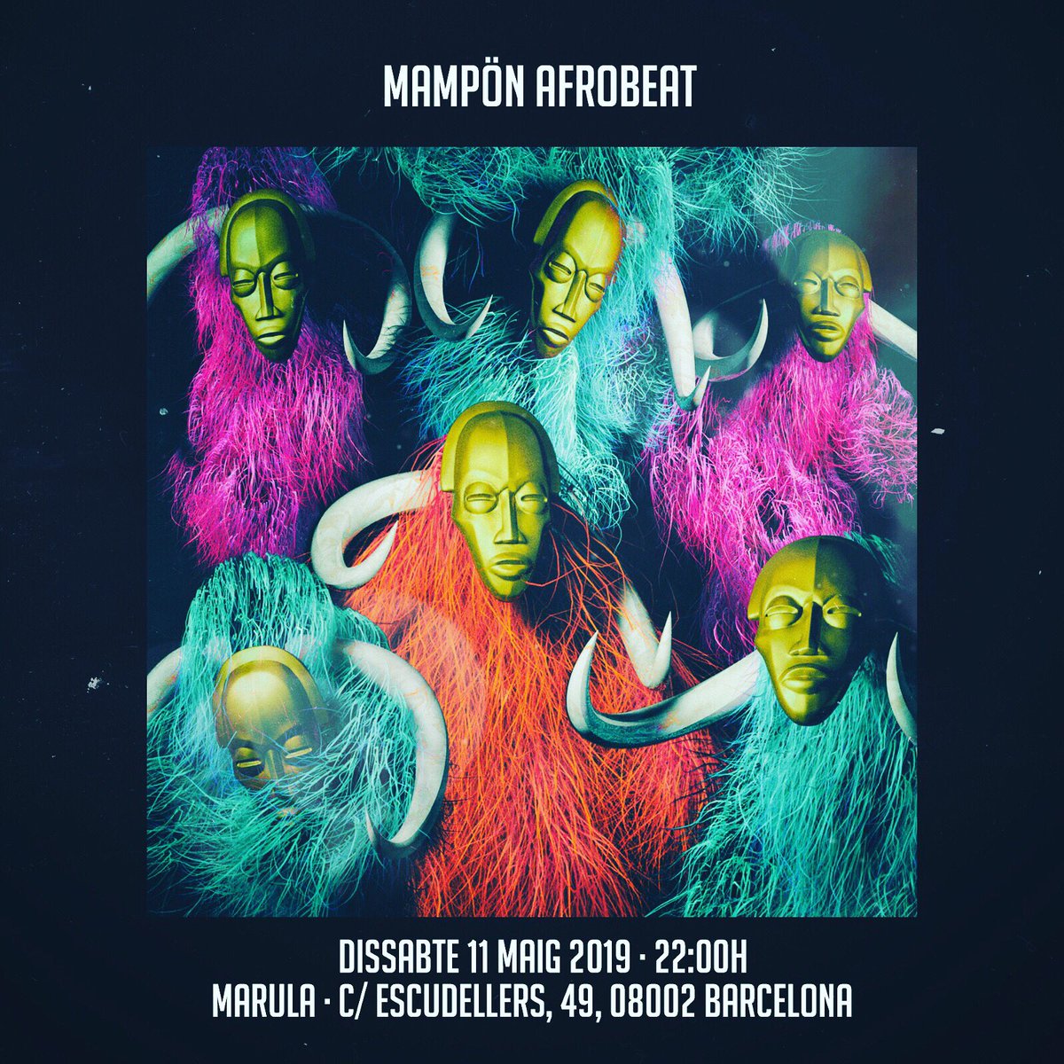 Dissabte/sábado/saturday at <a href="/MarulaCafe/">Marula Café BCN</a> Barcelona #afrobeat #funk a bailar!!💃🏻