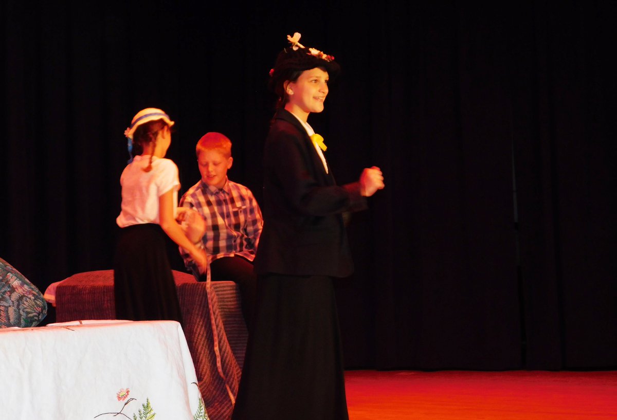 WCSDEmpowers's tweet image. Two #MaryPoppins shows @KRPawPride at 7pm Thurs. &amp;amp; Fri.  5/9-10. Come out and see the talented Kinry drama club, bring Mary Poppins, Bert and the Banks family to life!  Hat's off to teacher advisors @LRawlinDodge and Erin McCurty   #PracticallyPerfect @WCSDBKING