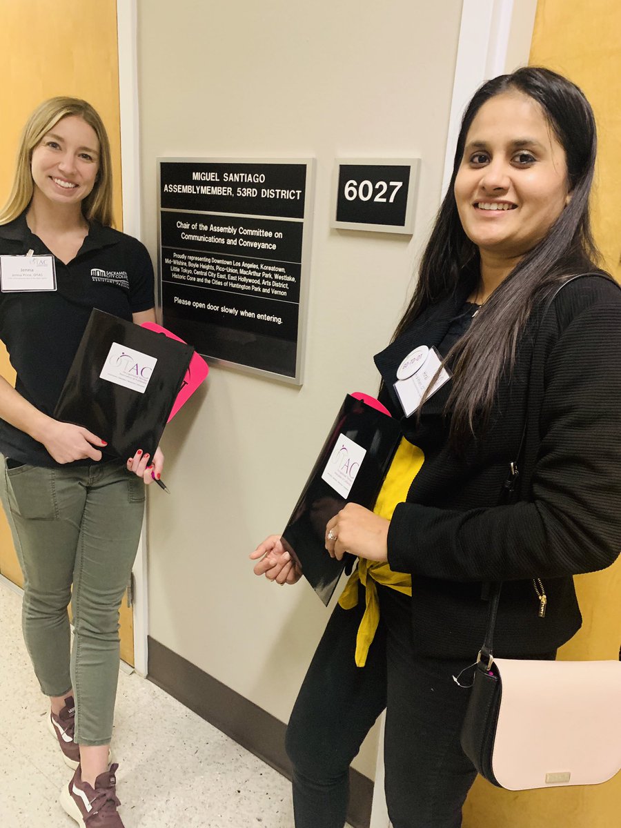 DrHiralKhatri's tweet photo. At the State Capitol for #OTAdvocacy #SacramentoDay #GotoOT #capitoladvocacy #aota @AOTAInc @OTACnews Meeting Senators and advocating for #OccupationalTherapy 🙌🏻👍 https://t.co/t36SnbVAUw