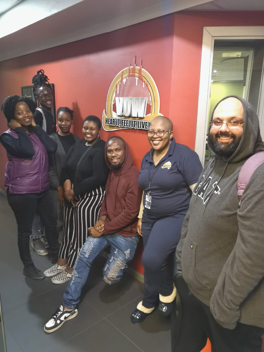 vow_881's tweet photo. Our #VOWFMNews and presenter team members that made your daily news updates today possible on 88.1fm possible today. #VoiceUrVoteX #Elections2019  #XseGoVote #XseDay https://t.co/0YvbGt1GtO