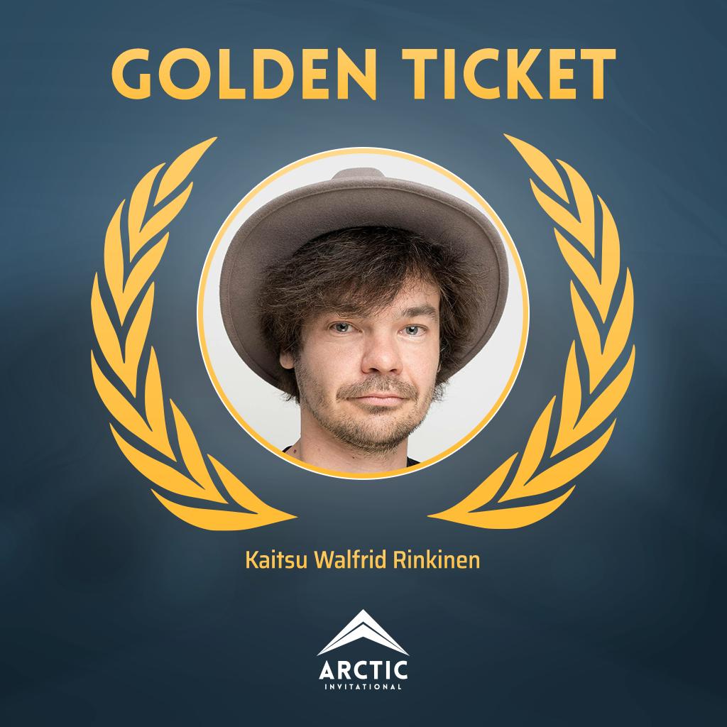 ArcticInv's tweet image. More influencers! Today's invitee is Kaitsu Walfrid Rinkinen, well known from the Finnish sketch group @Biisonimafia!

Welcome to Arctic Kaitsu! 🥶❄️

Retweet to take part in the #arcticgoldenticket Sunday raffle! 🎟️

#arcticinvitational #esportsfi
