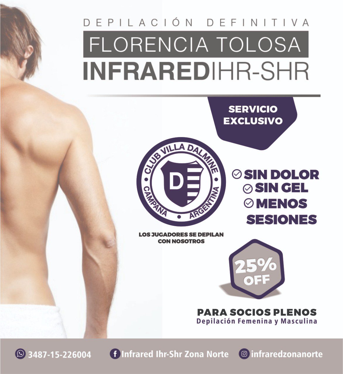 Depilacion definitiva zona norte best sale