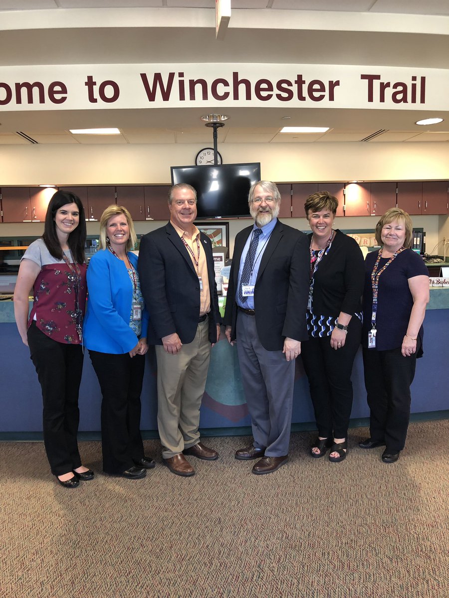 What a great honor to take @OHEducationSupt DeMaria through Winchester Trail and highlight our great staff!! #OhioLovesTeachers #CWway