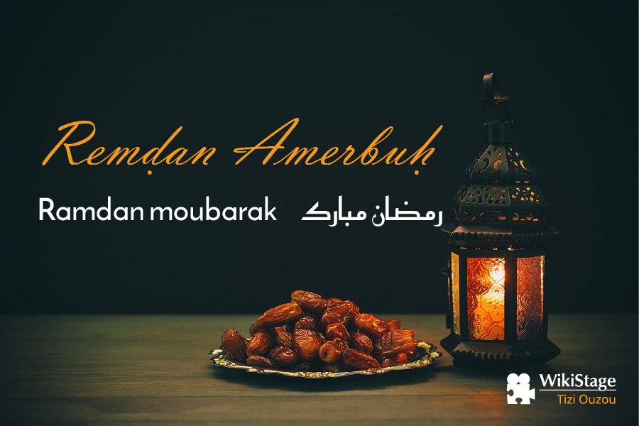 wikistagetizi's tweet photo. Hello les Wiki lovers💙
À cette occasion, toute l'équipe du WikiStage Tizi Ouzou souhaite un Ramadan Moubarak à tous les musulmans🎉
#Ramadan #WikiStage #staytuned https://t.co/67GUD0ud08