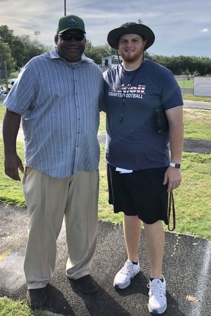 Rance_Hightower's tweet image. Thanks you @StetsonFootball and coach @CoachClayton75  for stopping by to see some future hatters! 🐺 #DeltonaWolves