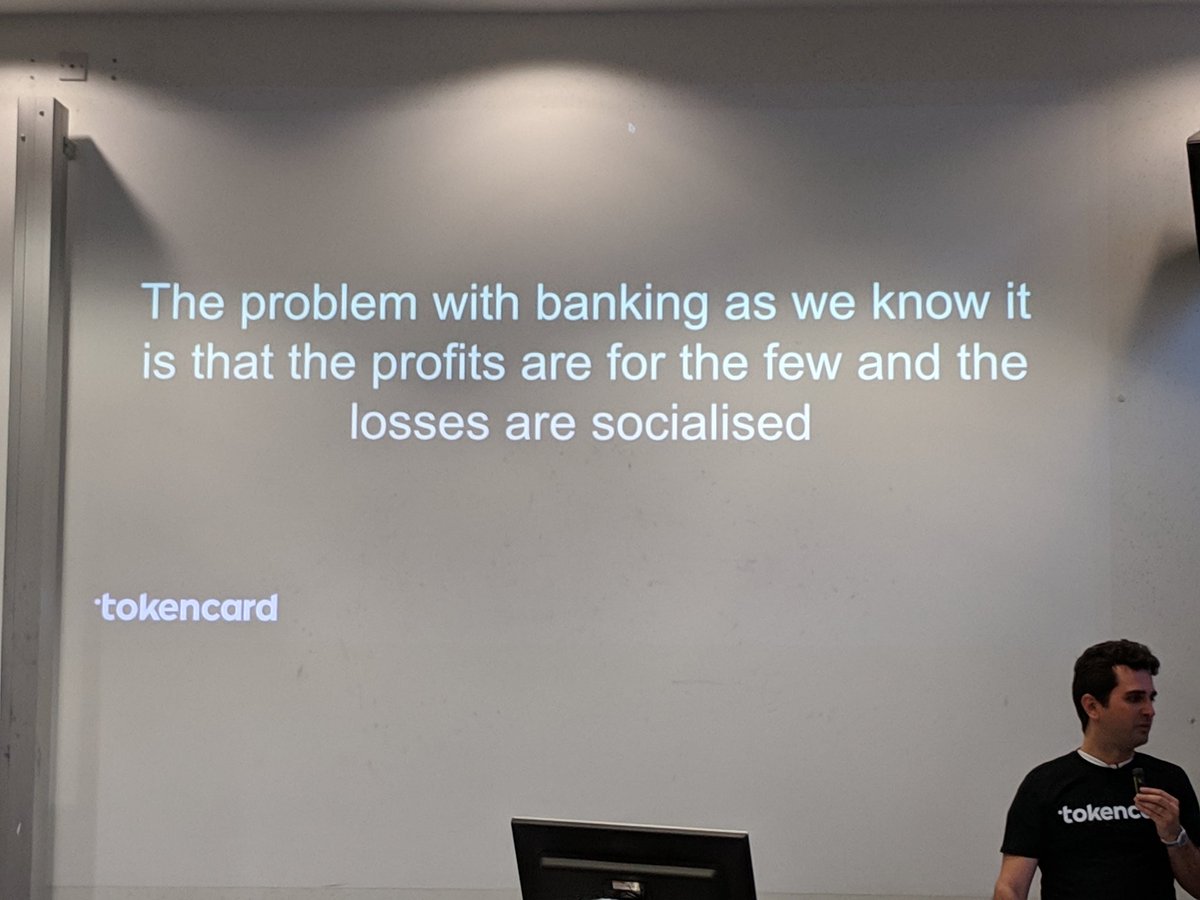 n4s2am's tweet photo. Great Presentation from the CTO @mischat of #Tokencard at #ETHLND #Meetup @imperialcollege @tokencard_io #Ethereum
{ When Injustice becomes law RESISTANCE becomes Duty } https://t.co/E9rDBUXkBe
