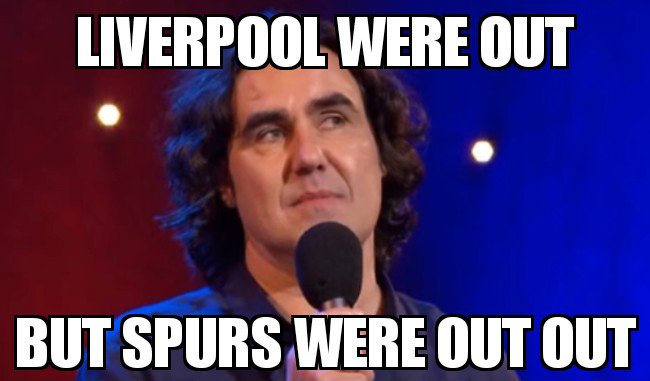 DavidTDkent's tweet photo. Well that was unexpected #TotAjax #ChampionsLeague #ajatot #UCL #THFC #ChampionsLeague #UCLfinal #COYS https://t.co/wz9vIK3a9I