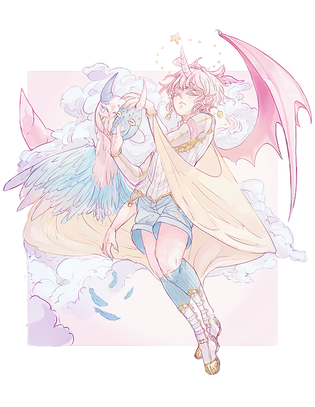 Plushiie's tweet photo. Hello I'm Jodi! I'm an illustrator that enjoys pretty boys!
 
I REALLY like to draw fantastical good looking dudes and demons doing mundane things. 
It's great!

👺https://t.co/kxnNJzvYHE
👺https://t.co/GvBdekpRp5
👺https://t.co/0LEiso2OJu
👺https://t.co/5dJWECIEAS

OKAY. 
BYE. https://t.co/ofPUjCpQoy