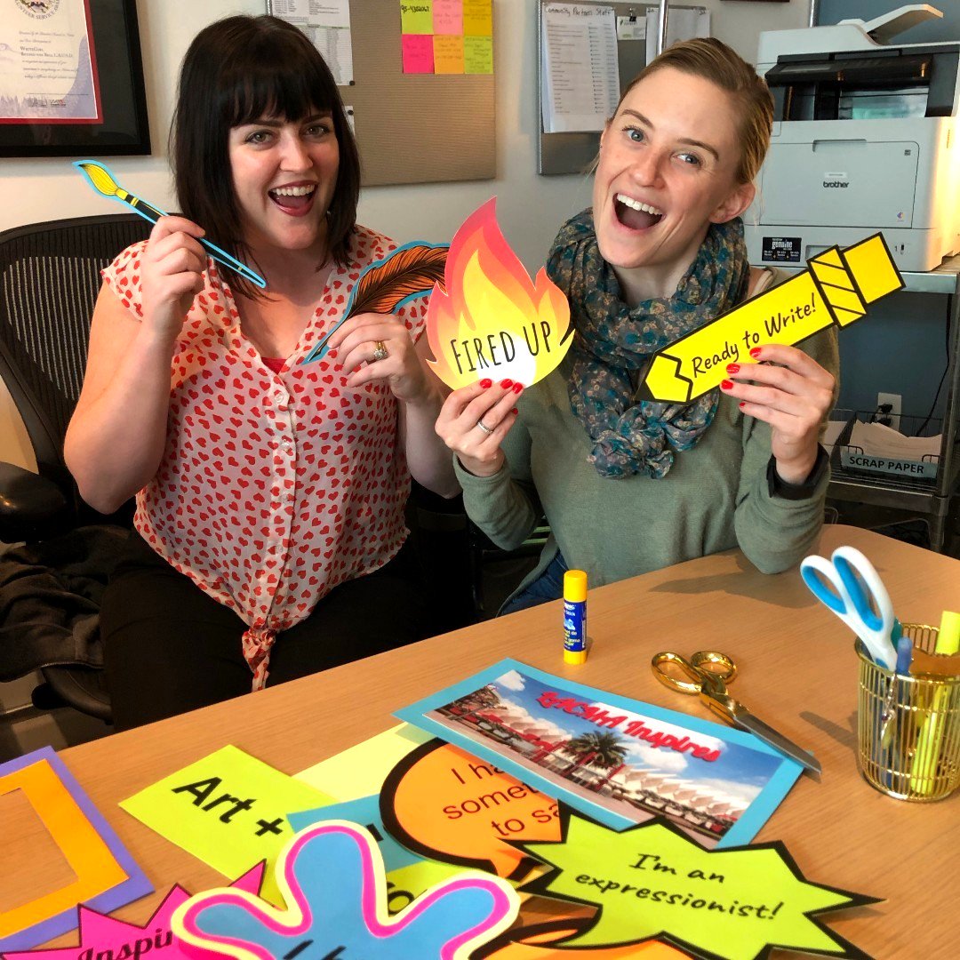 WriteGirlLA's tweet photo. We’re getting 'fired up' about these fun picture props we’ll be posing with at our upcoming Creative Non-Fiction workshop on May 18th! Find out how YOU could get involved with our incredible workshops at https://t.co/54AcQxDxUc! #WriteGirlWorks #losangeles https://t.co/KaLpZQVN6g