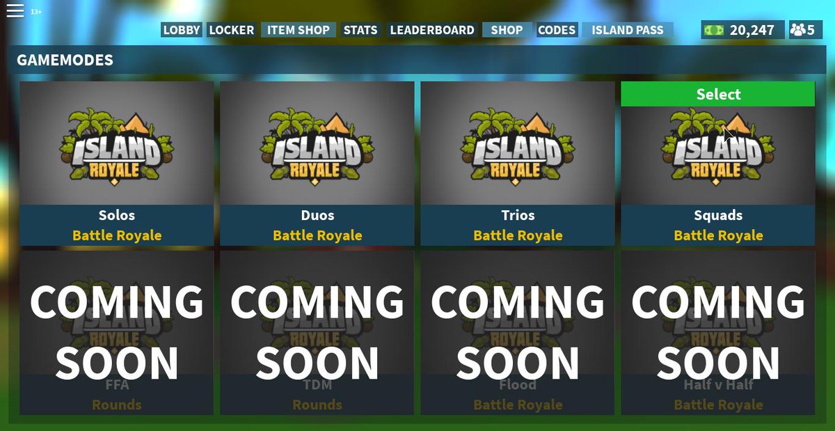 Island Royale Informations On Twitter New Gamemodes Coming