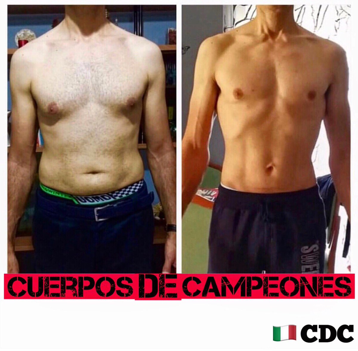 GilGarza11's tweet photo. Desde Italia 🇮🇹 para el mundo🌎 Jose Francese , LOGRAMOS EL OBJETIVO, un físico estético y fitness🎖🥊🎖Trabajado desde casa, sin pesas🔥
•
Únete a mi equipo de CAMPEONES📝
📧 info@cuerposdecampeones.com
🌎https://t.co/5E7lH9V4AY
#CDCUTS
#CDCBOOM https://t.co/uGfrfvdR7a