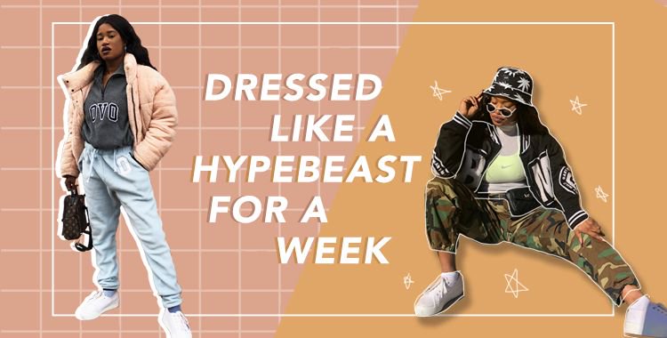 It's so hard dressing outside of your comfort zone, but it's always really fun to challenge yourself and dress in something that you don't normally wear....maybe you'll end up liking it? Who knows! See how this fashionista styles herself as #HypeBeast: buff.ly/2WtiD1N