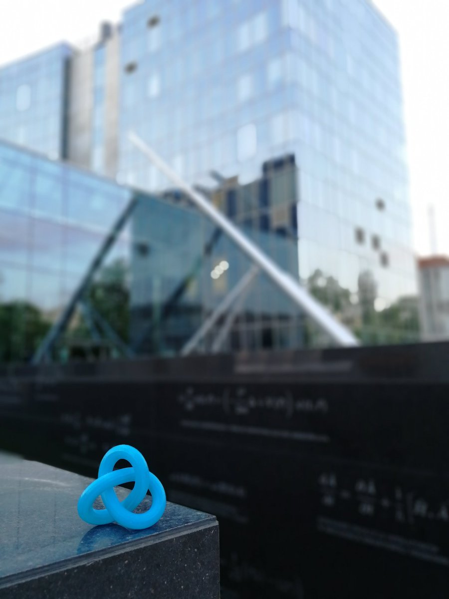 SulkowskaLab (@sulkowskal) on Twitter photo The trefoil knot, the most popular type of knotted topology occurring among proteins and our home - the Centre of New Technologies <a href="/UniWarszawski/">Uniwersytet Warszawski</a> in the background :) The trefoil knot, the most popular type of knotted topology occurring among proteins and our home - the Centre of New Technologies <a href="/UniWarszawski/">Uniwersytet Warszawski</a> in the background :)