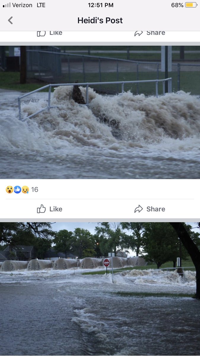 TannerNeill's tweet photo. @Braungardtanner @TheQMcConathy gets some footage of this flood https://t.co/3C40PyURPT
