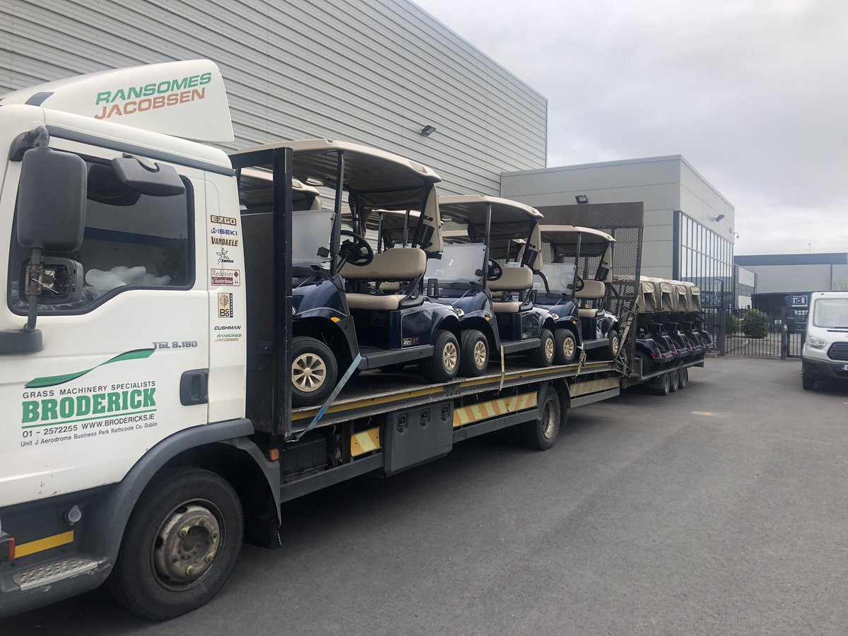 broderick's golf buggy