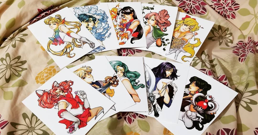 geektopiaonline's tweet photo. #womancrushwednesday goes out to the incredible #artist, @art.karyn! She'll be at our event July 6th, showing you #geektopians these awesome #sailormoon inspired pieces!
Get your tickets to our event! https://t.co/yl3Q2mR0BL
#VanExpo #Geektopia #AmandaToddLegacy #GeeksforGood https://t.co/kyGzVBsfqL