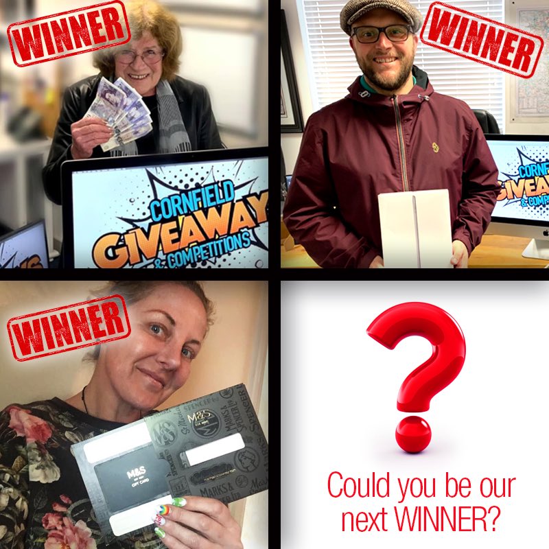 ♥️Could you be our next winner♥️

Join our growing list of winners! 

Have a go it could be you next! 👉🏻 cornfieldpublishing.co.uk/competitions/g…
