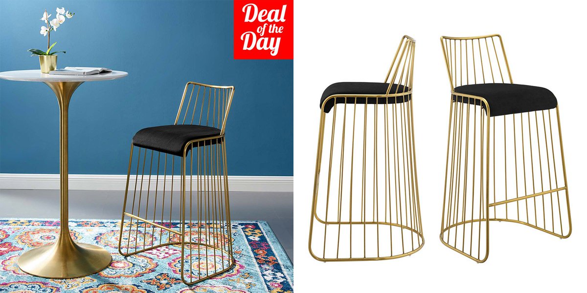 loungedecorplus's tweet photo. A seat fit for #royalty. ๐ $25 off our #beautiful #new Rivulet Upholstered Velvet #BarStool today only! Available in 2 colors.
#DealOfTheDay #Sale #HomeDecor #LoungeDecorPlus
https://t.co/hnyrNHCCnb https://t.co/skii9d8RXy