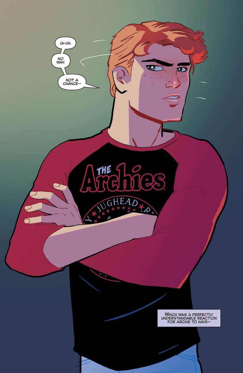 Happy #NewComicBookDay! A brand new issue of Archie is out today! By Nick Spencer, @sandy_jarrell, Jack Morelli, and colored by me! Hope you pick it up at your local comic store! 