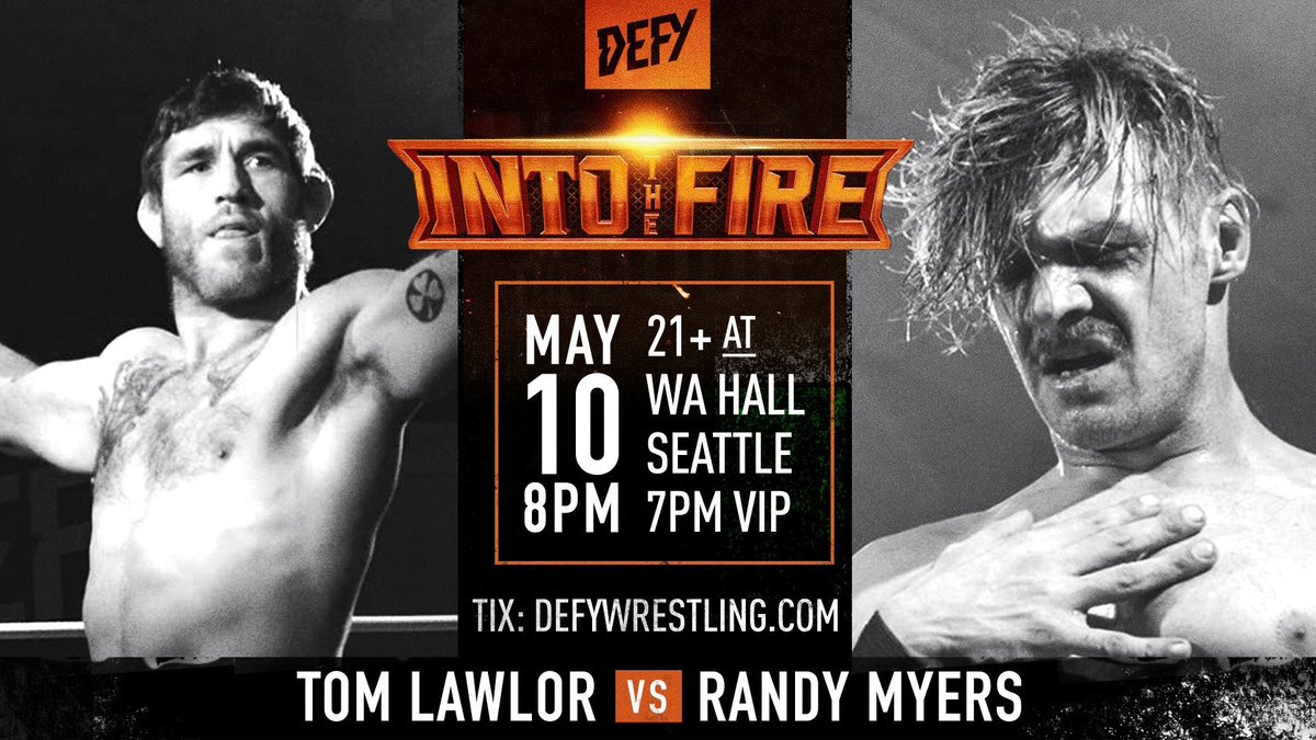mattfarmer93's tweet photo. This FRIDAY #TheWeirdoHero vs #FilthyTom || Seattle WA || #IntotheFire
Tix: https://t.co/pdhXCgrVht https://t.co/KkqRBTh7S1