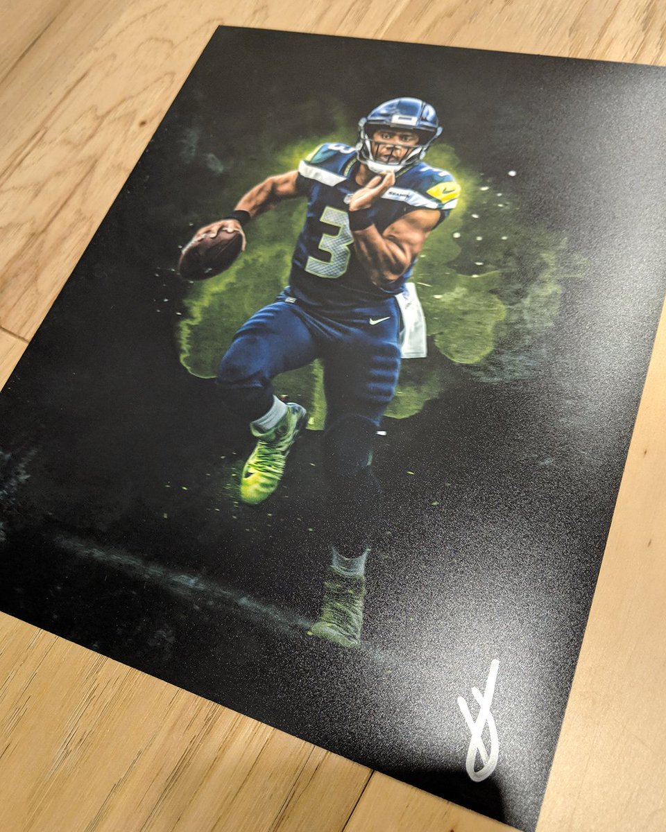 thatmattsharpe's tweet photo. 🚨🚨➡️ k, here's what i've got for you this week...

RT + FOLLOW to enter to win *your choice* of 1 of the 8x10 prints shown here, featuring:

@bakermayfield
@DangeRussWilson
2019 @Saints
2019 @Vikings

entries close 7/9 @ 7pm ET || 🇨🇦🇺🇸 only

good luck! 🙌 https://t.co/Q0wVwo8JxF