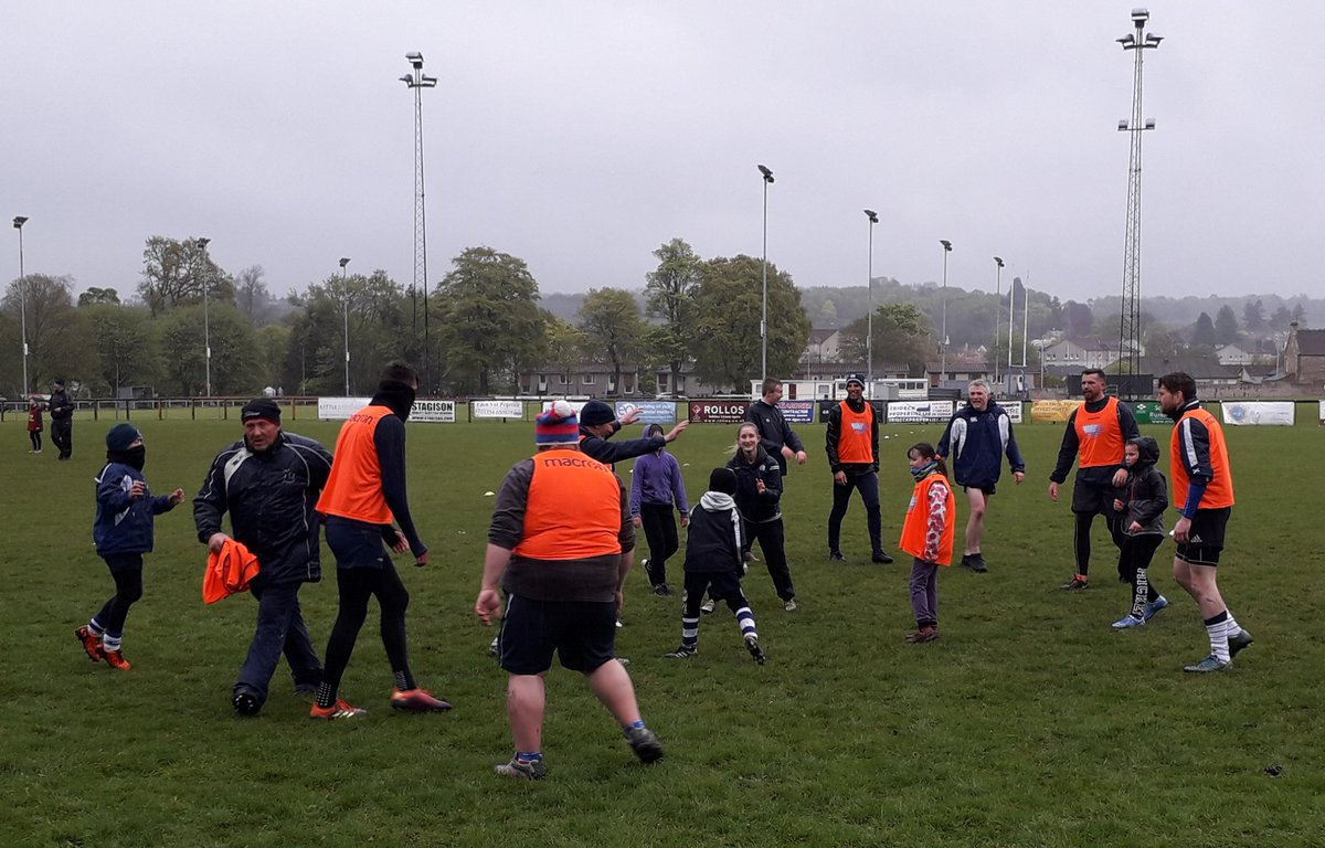They make them tough in Cupar!

Great mix of participants braving the wet weather for the launch of Tartan Touch at the Howe.

<a href="/Tartan_Touch/">Papa Johns Tartan Touch</a> <a href="/HoweOfFifeRFC/">Howe of Fife RFC</a> @howecrusaders <a href="/HoweHarlequins/">Howe Harlequins</a> <a href="/FifeClan/">The Fife Clan</a> <a href="/fiferugby/">Fife Rugby</a>