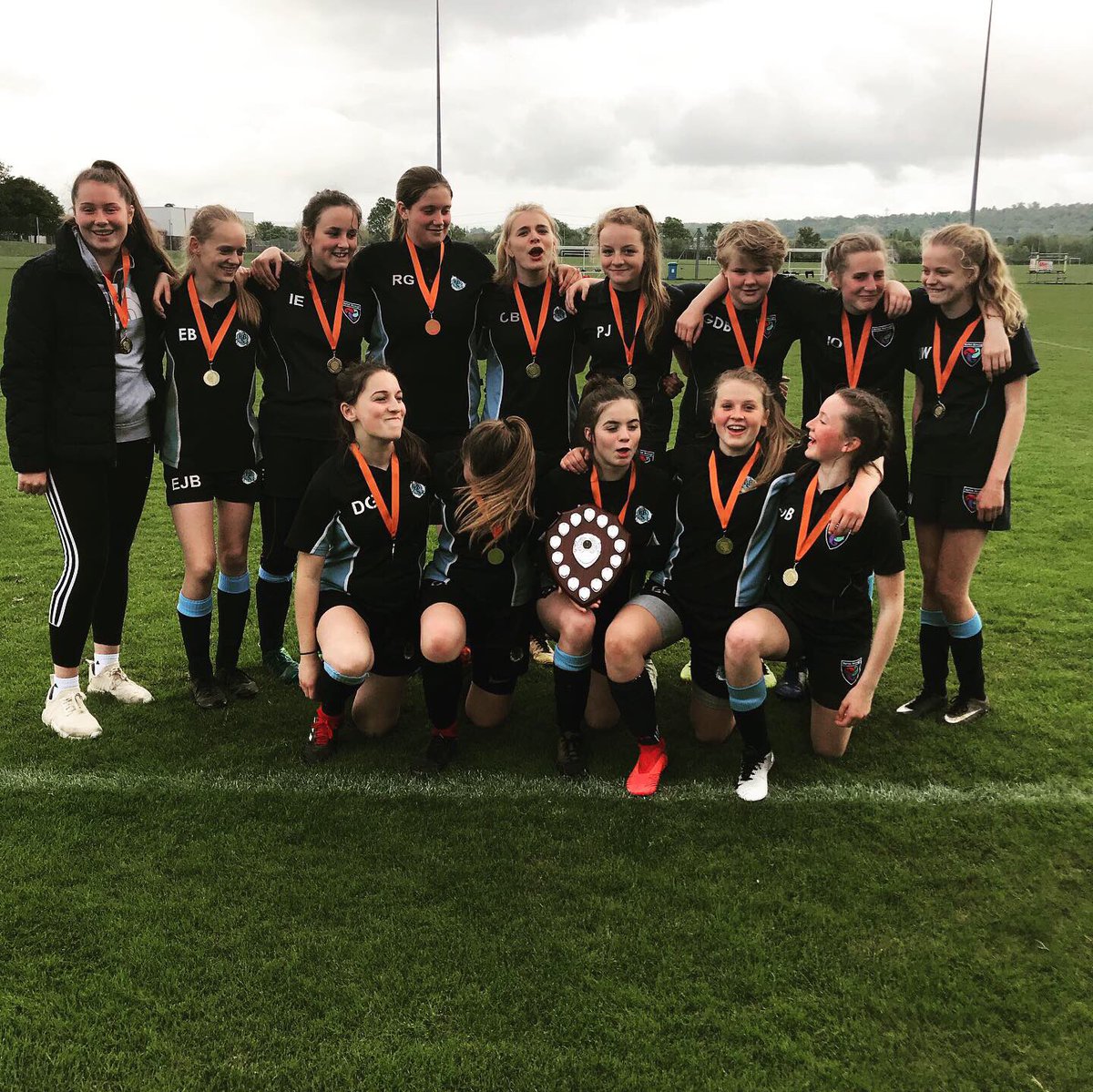 They did it! Our amazing U14 girls football team played outstanding this evening becoming the winners of the County Cup Final! So proud of every single one of them! Now the Telford final to come on Friday ⚽️🙌🏽🏆 <a href="/BurtonBorough/">BBS</a>