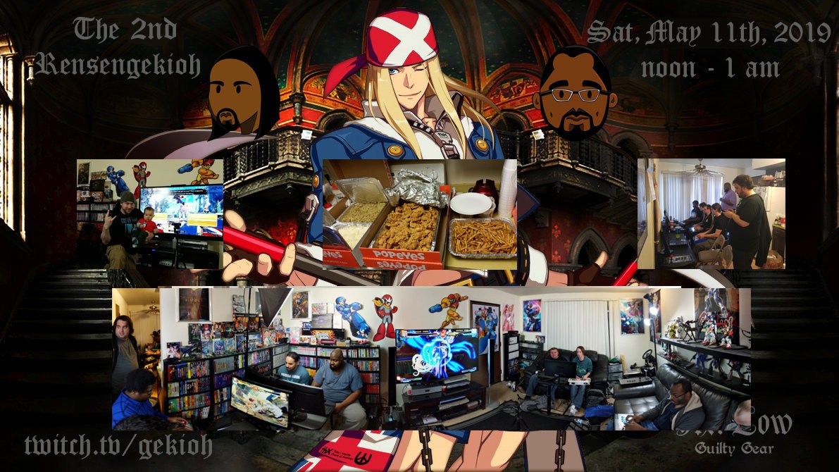 Gekioh's tweet photo. @AFGCNews @ChicagoAFGC Saturday will be the 2nd Rensengekioh of the year feat some of the best in the midwest #ggxrd scene from a couple different states      getting ready for @ComboBreakerFGC Catch everything on https://t.co/ipbGuVpn5c https://t.co/xcL6ev9CpG