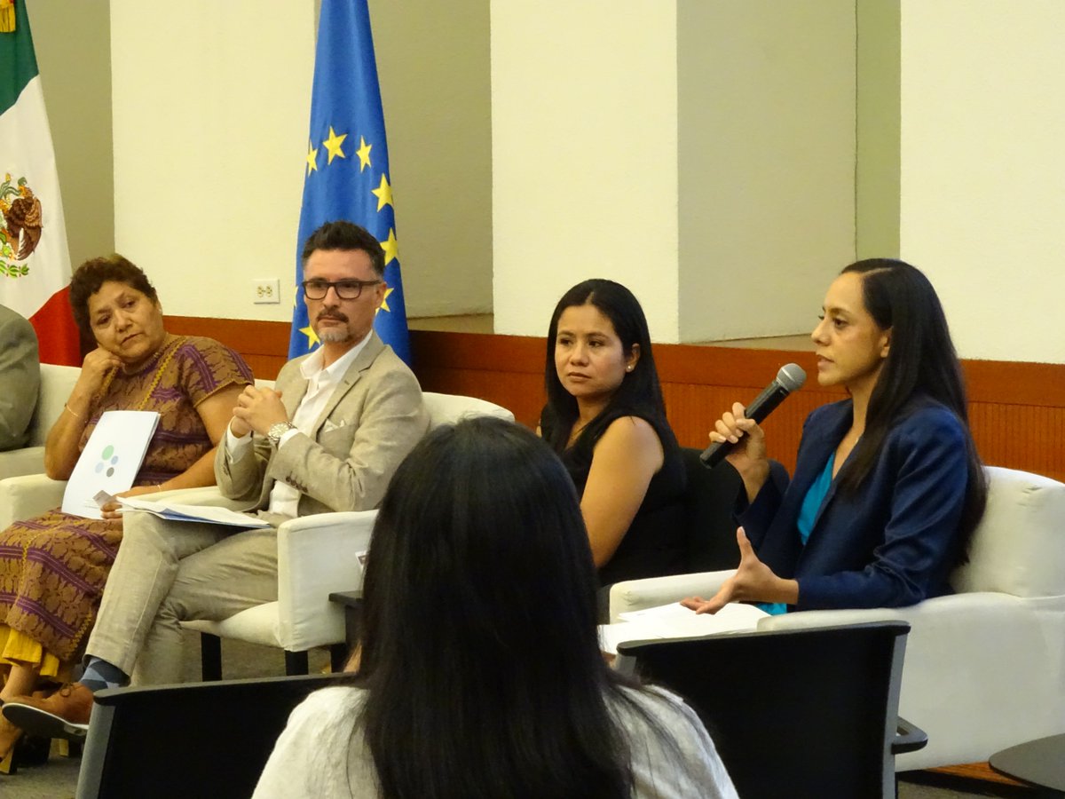 lcsiimxue's tweet photo. @emercad0 Mtra. Edna Mercado, Coordinadora del #LCSII en @AMEXCID .- "Con la @UEenMexico tuvimos un socio estratégico que generó la cooperación bilateral de par a par en temas de #DDHH", "Logramos juntos incidir en #PoliticasPublicas para llegar a los ciudadanos de a pie." https://t.co/lsJJd2ubk8