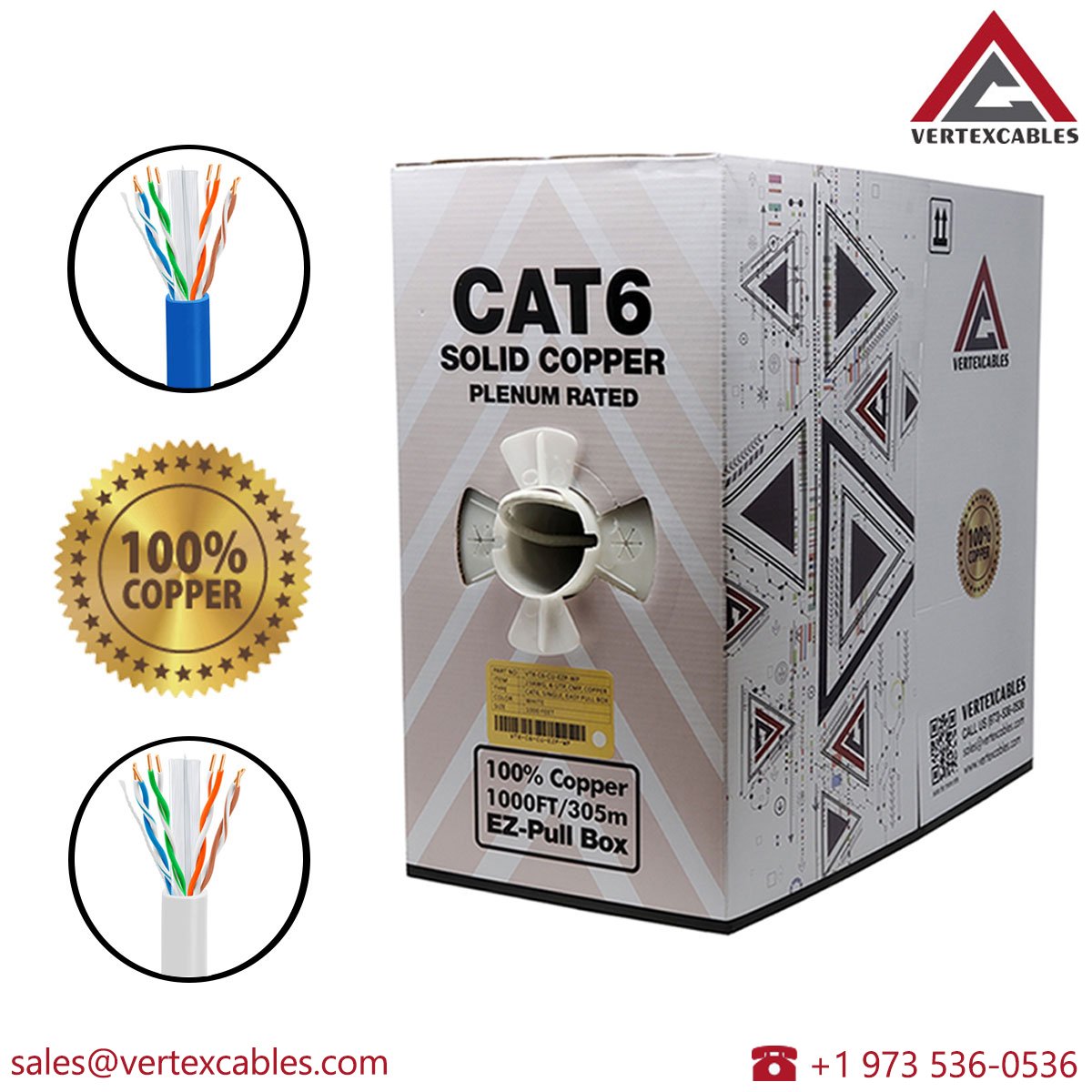 VertexCables's tweet photo. CAT6 CABLING: WHAT IS THE BIG DEAL ABOUT AWG (AMERICAN WIRE GAUGE)?

#Cat6 #Cabling #structuredcabling #23AWG #cat6Plenum #Ethernetcable #Telecommunication #Cat6_Network_Cable #structuredcablingsolution

https://t.co/5bGrg1EsHG https://t.co/ng41iEWMHd