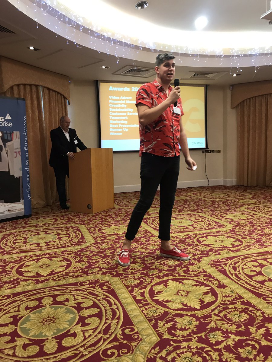 The winner of the best video advert <a href="/harbourpebbles/">Harbour</a>  presented by Alumnus Karl Cowell <a href="/wearejkonline/">JK Online</a>