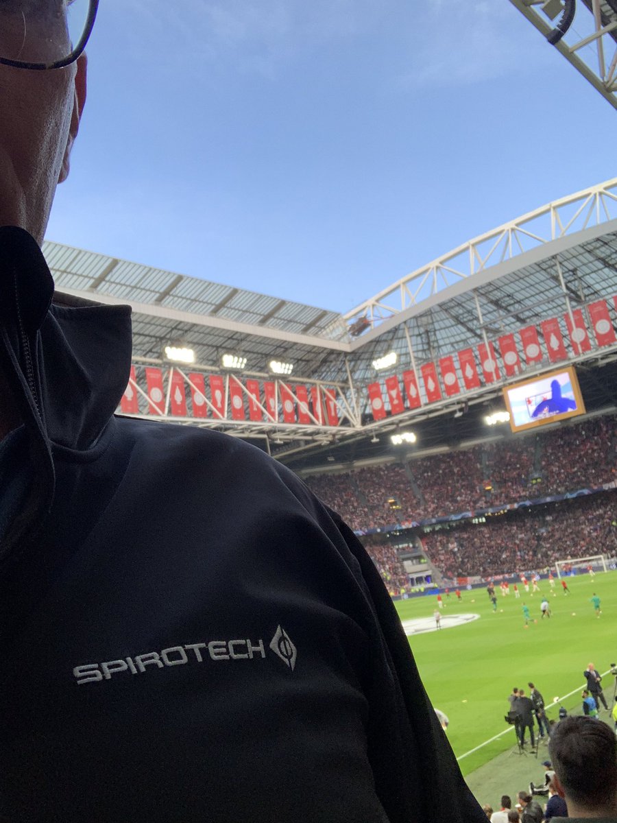 Hansjj74's tweet image. #spirotech @SpirotechNL @SpirotechUK spirotech is everywere also @ @AFCAjax-@SpursOficiall